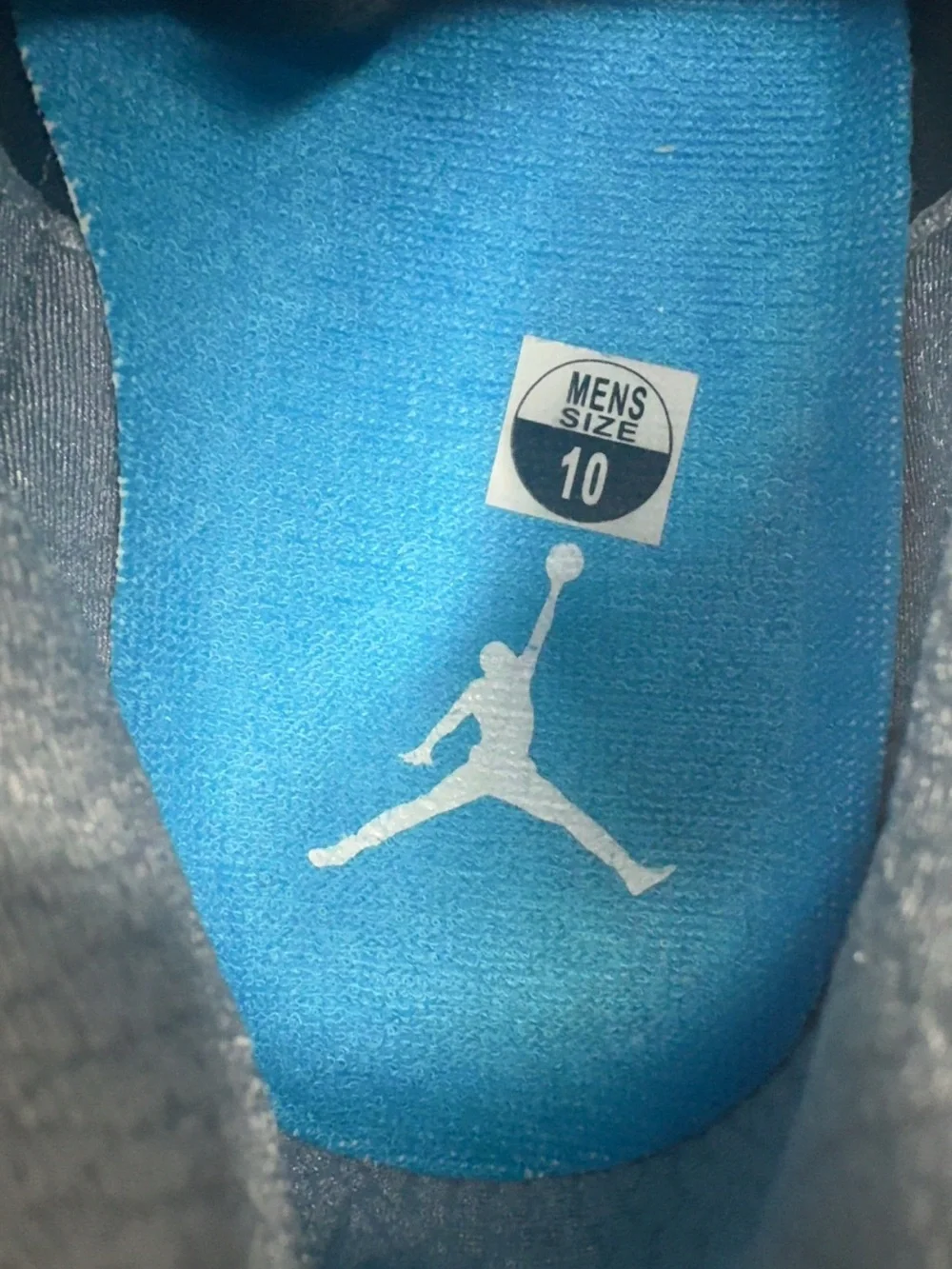 NIKE AIR JORDAN 3 RETRO POWDER BLUE SIZE 10 SNEAKERS 136064 406